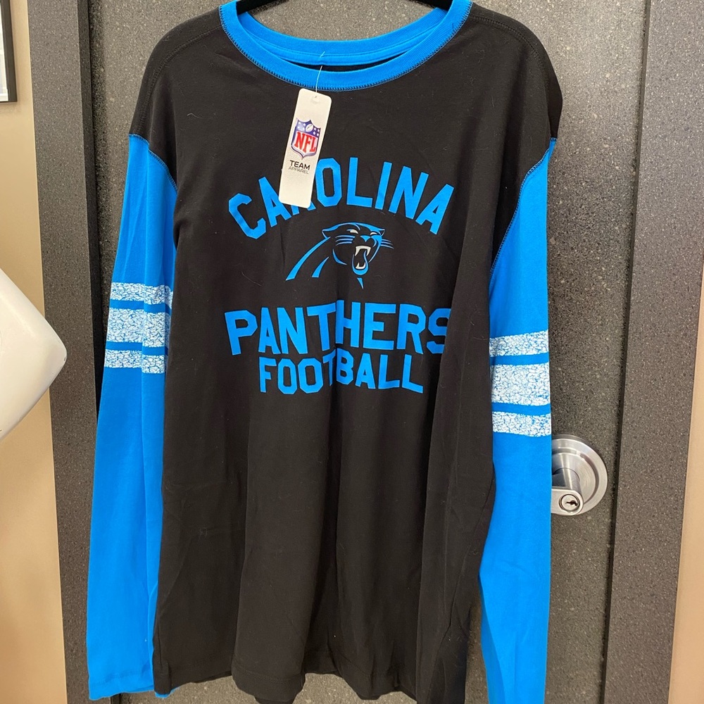 NWT NFL Carolina Panthers Long sleeve